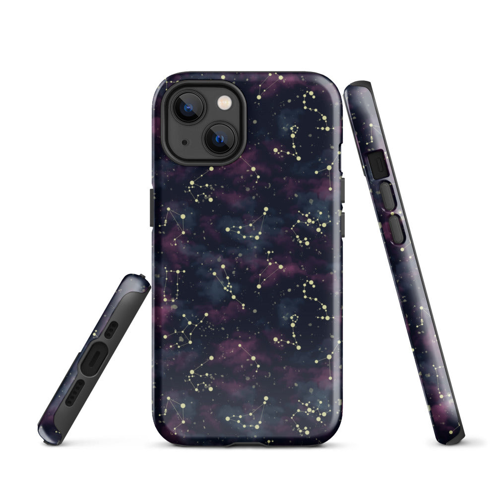 Star Constellations Tough Case for iPhone 13 - Glossy Finish - https://ascensionemporium.net